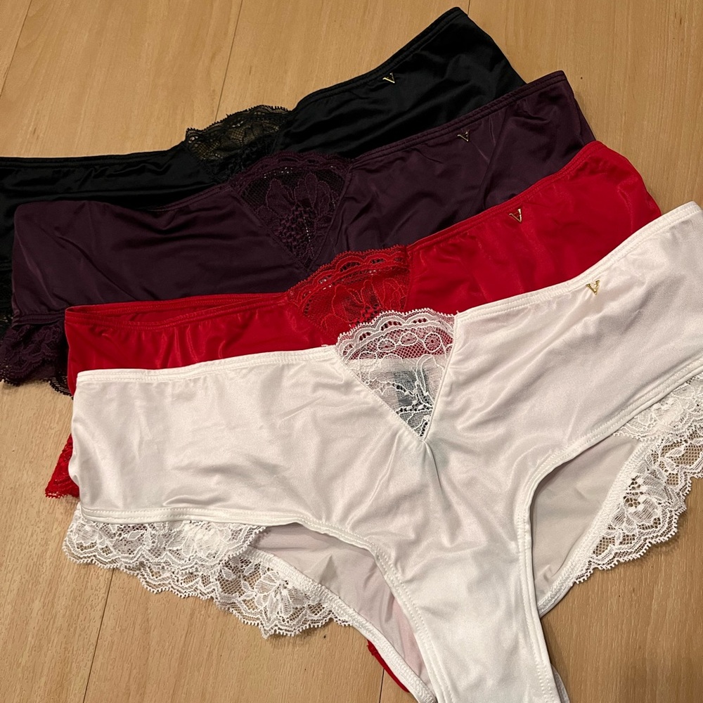 Victoria’s Secret micro lace cheeky panty bundle